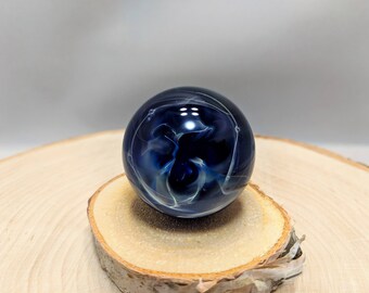 Handmade Galaxy Meditation Marble,Glass Marble, Glass Orb, Boro Marble, Collectible Marble, Handmade Glass Marble, Vortex Marble
