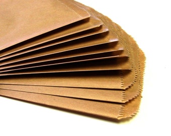 25 Medium KRAFT Paper Bags . 5 x 7.5