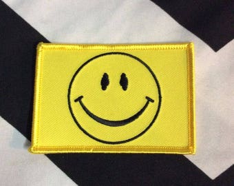 Bw Patch - Smiley Face - Rectangle Shape