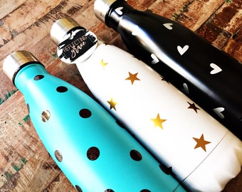 Like a Yeti Water Bottle|Like A Swell Water Bottle|Monogrammed Water Bottle|Polka Dot Water Bottle|Personalized Kids' Water Bottle|Birthday