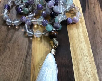 Mental Clarity Mala 108 Fluorite