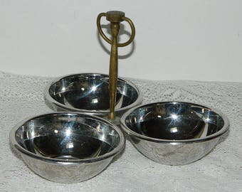 SERVING hors d'oeuvres. french vintage