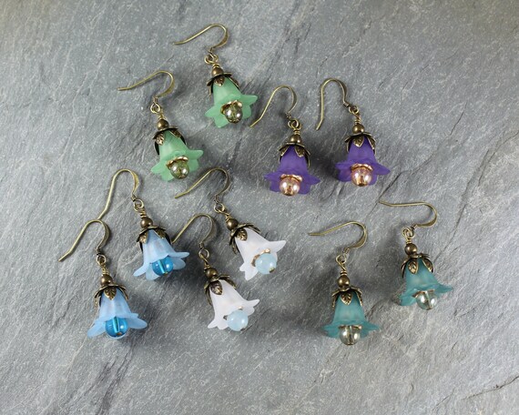 Forest Fairy Flower earrings