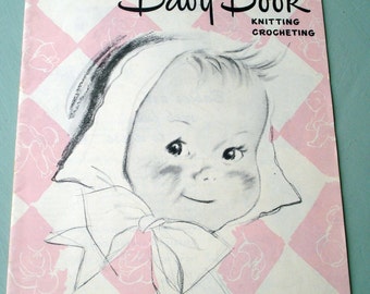 Vintage Patterns, The New Baby Book, 1947, Antique Knitting and Crocheting