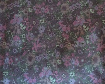 Cotton poplin from Liberty of London, floral print
