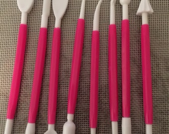 Fondant and gumpaste sculpturing tools