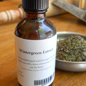 2 oz Pure Wintergreen Flavoring
