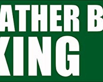 I'D Rather Be Hiking Bumper Sticker (Hike Hiker Trail Decal)