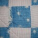 Old Blue Quilt Piece | Vintage Quilt Piece | Antique Quilt Piece | Cutter Quilt Piece | Primitive Quilt Block | Quilt Piece For DIY