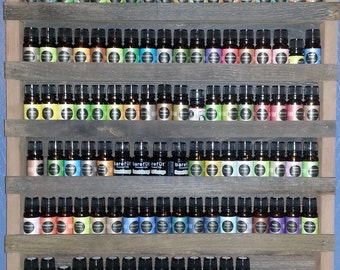 Essential oil shelf, essential oil storage