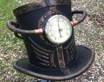The Time Traveler Steampunk Top Hat