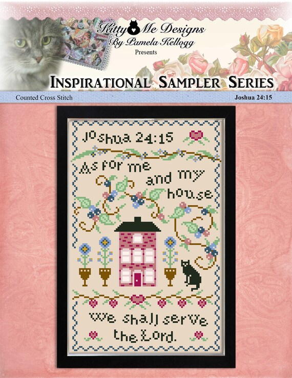 Counted Cross Stitch Pattern Inspirational Sampler Series
