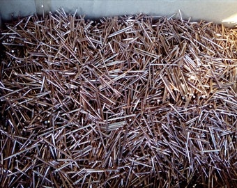 Carpentry Copper plated nails, lost head nails, 1.4*30 mm, 400 gr