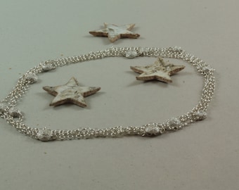 Necklace and Bracelet Dandelion's heart