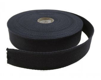 Strap Navy 30 mm 100% cotton