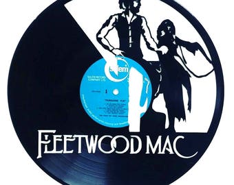 Fleetwood Mac - Vinyl Record Art