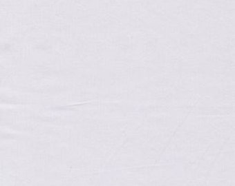 100% Cotton Sateen White PFD Fabric 10 yards