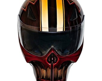 Punisher Sport custom motorcycle helmet