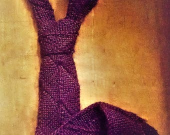 Mitered Square Neck Tie Pattern