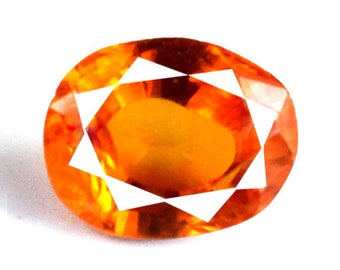 6.55 Ct Natural Untreated Oval IGL Certified Rare Tajikistan Clinohumite Charming Gemstone