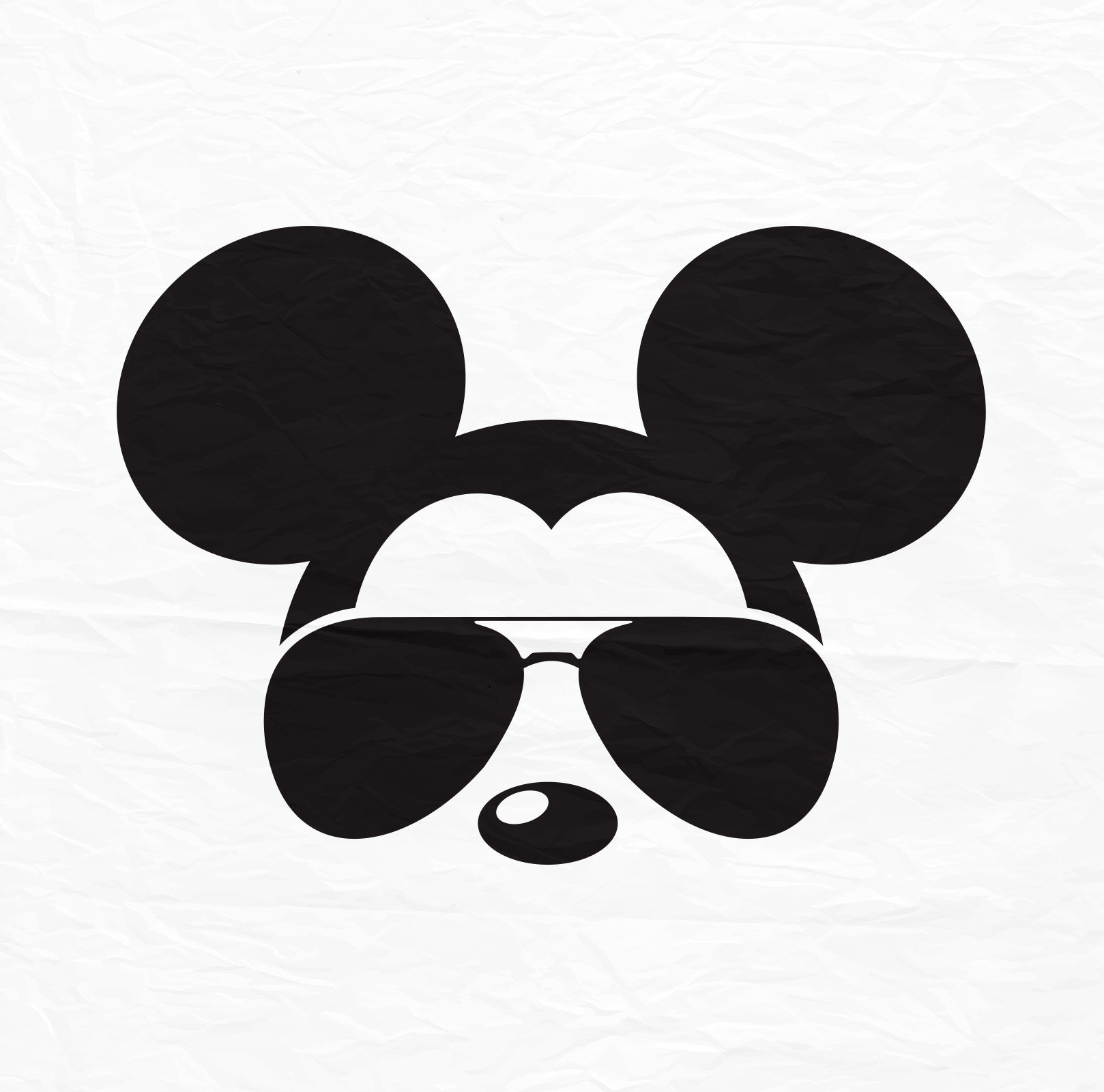Cool Mickey Mouse SVG