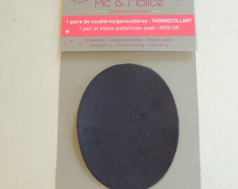 elbow/knee pads on black clothing