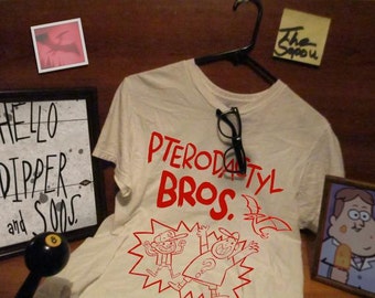 Gravity Falls Replica "Pterodactyl BROS" T-shirt