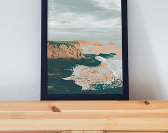 Santa Cruz, California Poster 11x17 18x24 24x36
