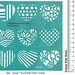 Reusable Glass Etching Painting Stencils Personalized Wedding Favor Bridal Party Gift DIY Bride Groom Wine Glasses Flutes