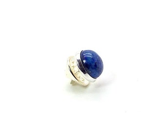 Lapis Lazuli Tie Tac – Deep Blue Tie Tac – Tie Tac – Tie Pin