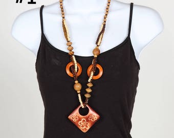 Handmade Designed African Necklace Six Options