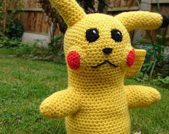 Pikachu Crochet Pattern Instant Download
