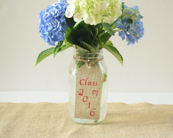 15 Class of 2018 Centerpiece- Graduation Party Decor- Grad Centerpiece- Party Decorations- Class of 2018- Table Centerpiece- Congrats Grad