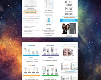 UPDATED With New Solution Tool | Rodan + Fields Brochure Design