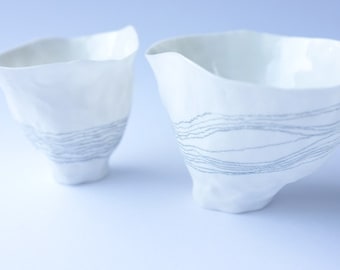illustrated lined porcelain vessel no.1