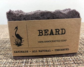 Beard Soap gift ideas beard care mens gift for him gift for men boyfriend gift homemade soap gift for husband gift for him Father's Day gift
