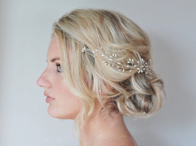 Image of wedding hair vines australia