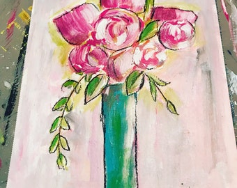 Print Spring Flowers 8 1/2 by 11