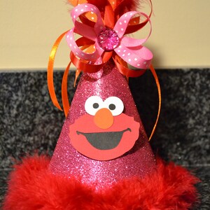 Elmo Birthday Party Hat Girl Boy