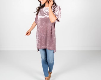 Coraline Velvet Tunic