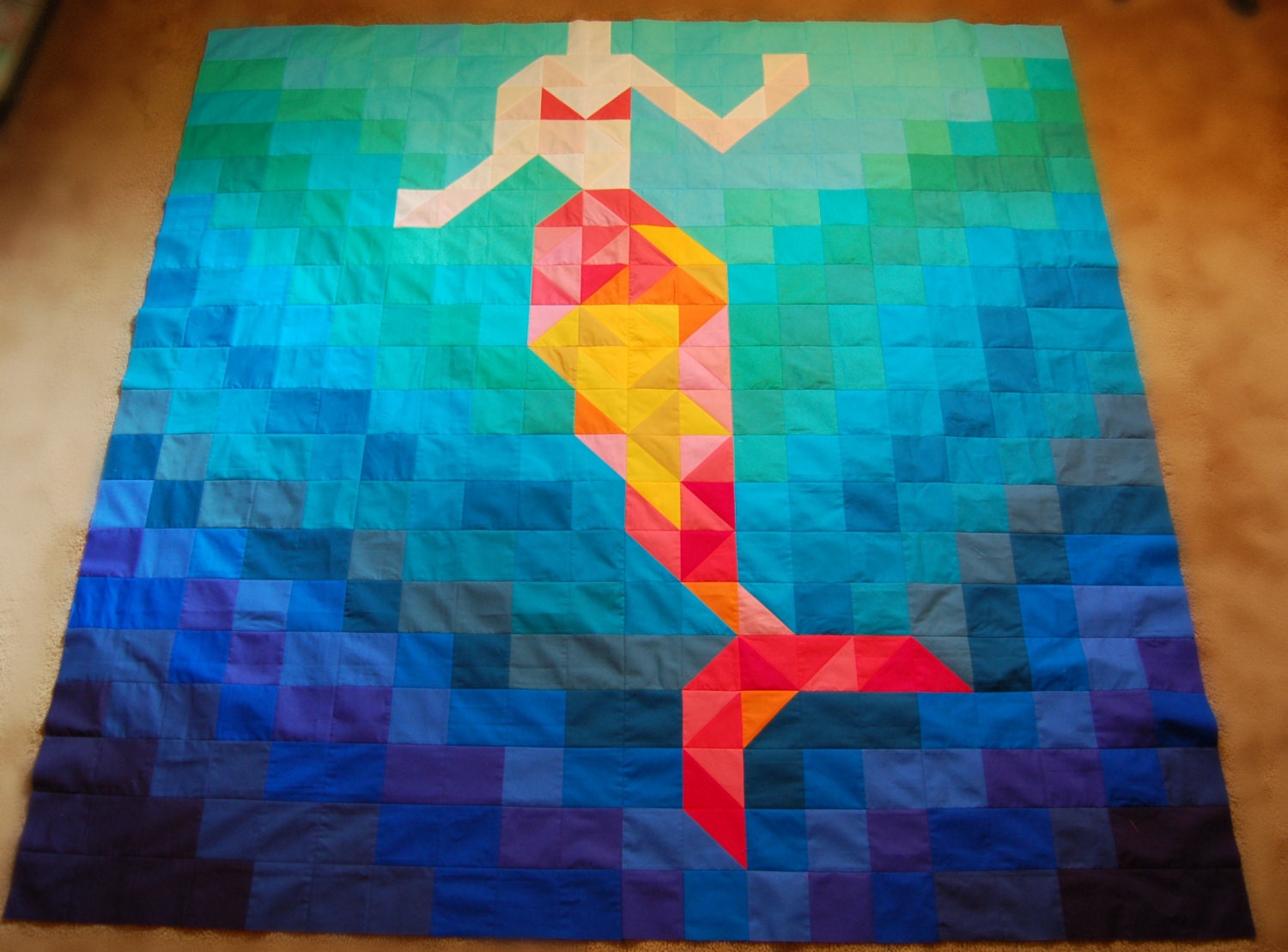 The Be A Mermaid Quilt Pattern