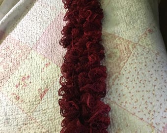 Infinity sashay ruffle scarf