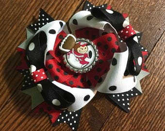 Ohio State Buckeyes Over The Hair Bow