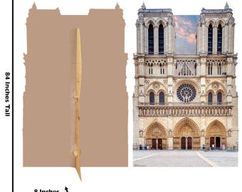 Notre Dame Backdrop