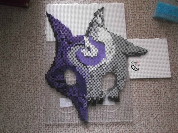 s in letter hama beads Kindred beads perler Mask