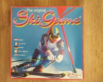 The original Ski Game vintage/retro Alberto Tomba