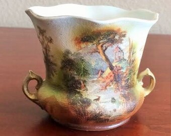 Royal Bayreuth Rose Tapestry Vase