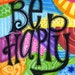 BE Happy - JUMBO magnet