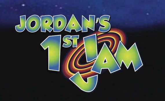 Custom Space Jam Logo only Space Jam party Space Jam LOGO