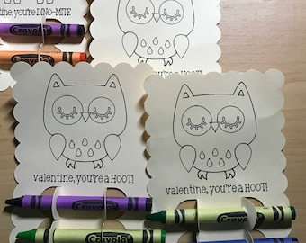 Coloring Cards, Valentines Day Cards